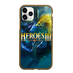 Чехол iPhone 11 Pro матовый Heroes of Might and Magic, цвет: 3D-коричневый