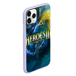 Чехол iPhone 11 Pro матовый Heroes of Might and Magic, цвет: 3D-светло-сиреневый — фото 2