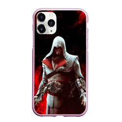 Чехол iPhone 11 Pro матовый ASSASSINS CREED, цвет: 3D-розовый