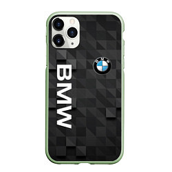 Чехол iPhone 11 Pro матовый BMW, цвет: 3D-салатовый