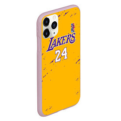 Чехол iPhone 11 Pro матовый KOBE BRYANT, цвет: 3D-розовый — фото 2