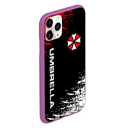 Чехол iPhone 11 Pro матовый UMBRELLA CORPORATION, цвет: 3D-фиолетовый — фото 2