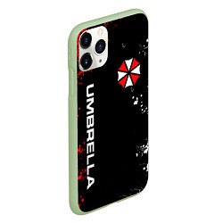 Чехол iPhone 11 Pro матовый UMBRELLA CORPORATION, цвет: 3D-салатовый — фото 2