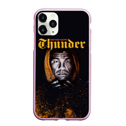 Чехол iPhone 11 Pro матовый Arturo 'Thunder' Gatti, цвет: 3D-розовый