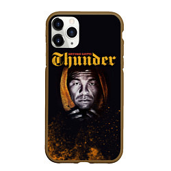 Чехол iPhone 11 Pro матовый Arturo 'Thunder' Gatti, цвет: 3D-коричневый