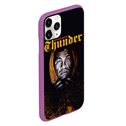 Чехол iPhone 11 Pro матовый Arturo 'Thunder' Gatti, цвет: 3D-фиолетовый — фото 2