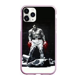 Чехол iPhone 11 Pro матовый Muhammad Ali