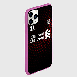 Чехол iPhone 11 Pro матовый Liverpool, цвет: 3D-фиолетовый — фото 2