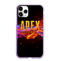 Чехол iPhone 11 Pro матовый APEX LEGENDS, цвет: 3D-сиреневый
