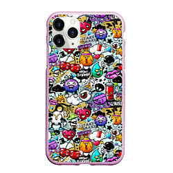 Чехол iPhone 11 Pro матовый Stickerboom