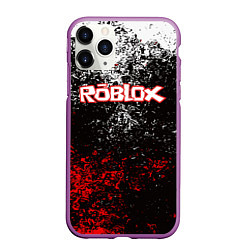 Чехол iPhone 11 Pro матовый ROBLOX, цвет: 3D-фиолетовый