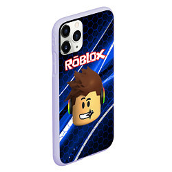 Чехол iPhone 11 Pro матовый ROBLOX, цвет: 3D-светло-сиреневый — фото 2