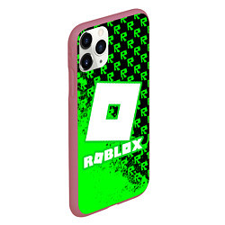 Чехол iPhone 11 Pro матовый Roblox, цвет: 3D-малиновый — фото 2