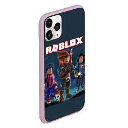 Чехол iPhone 11 Pro матовый ROBLOX, цвет: 3D-розовый — фото 2