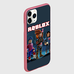 Чехол iPhone 11 Pro матовый ROBLOX, цвет: 3D-малиновый — фото 2