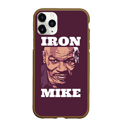 Чехол iPhone 11 Pro матовый Mike Tyson