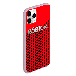 Чехол iPhone 11 Pro матовый Roblox Red, цвет: 3D-розовый — фото 2