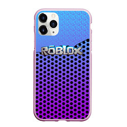 Чехол iPhone 11 Pro матовый Roblox Gradient Pattern, цвет: 3D-розовый