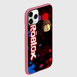 Чехол iPhone 11 Pro матовый ROBLOX, цвет: 3D-малиновый — фото 2