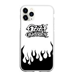 Чехол iPhone 11 Pro матовый Ozzy Osbourne, цвет: 3D-белый