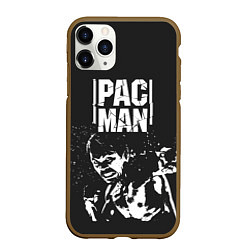 Чехол iPhone 11 Pro матовый Pac Man