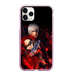 Чехол iPhone 11 Pro матовый DEVIL MAY CRY DMC, цвет: 3D-розовый