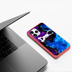 Чехол iPhone 11 Pro матовый DEVIL MAY CRY DMC, цвет: 3D-красный — фото 2