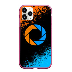 Чехол iPhone 11 Pro матовый PORTAL, цвет: 3D-малиновый