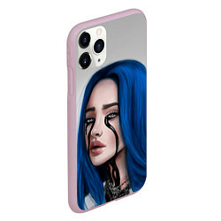 Чехол iPhone 11 Pro матовый BILLIE EILISH, цвет: 3D-розовый — фото 2