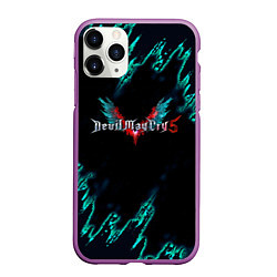 Чехол iPhone 11 Pro матовый DEVIL MAY CRY, цвет: 3D-фиолетовый