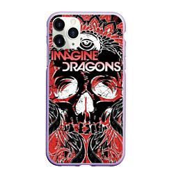 Чехол iPhone 11 Pro матовый Imagine Dragons