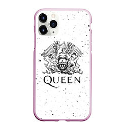 Чехол iPhone 11 Pro матовый QUEEN, цвет: 3D-розовый