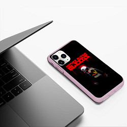 Чехол iPhone 11 Pro матовый Mother Russia Bleeds, цвет: 3D-розовый — фото 2
