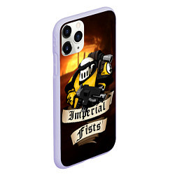 Чехол iPhone 11 Pro матовый Imperial Fists W40000, цвет: 3D-светло-сиреневый — фото 2