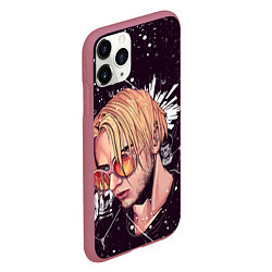 Чехол iPhone 11 Pro матовый PYROKINESIS, цвет: 3D-малиновый — фото 2