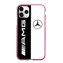 Чехол iPhone 11 Pro матовый MERCEDES AMG