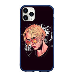Чехол iPhone 11 Pro матовый Pyrokinesis, цвет: 3D-тёмно-синий