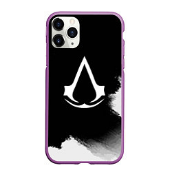 Чехол iPhone 11 Pro матовый ASSASSINS CREED, цвет: 3D-фиолетовый