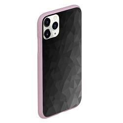 Чехол iPhone 11 Pro матовый Dark abstraction, цвет: 3D-розовый — фото 2