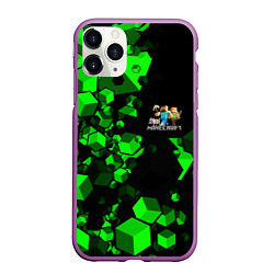 Чехол iPhone 11 Pro матовый MINECRAFT