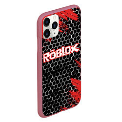 Чехол iPhone 11 Pro матовый ROBLOX, цвет: 3D-малиновый — фото 2