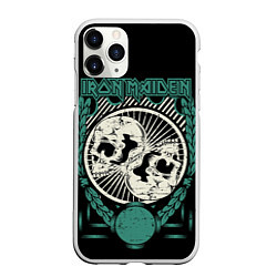 Чехол iPhone 11 Pro матовый Iron Maiden, цвет: 3D-белый