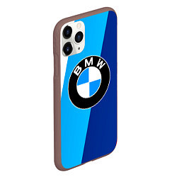 Чехол iPhone 11 Pro матовый BMW, цвет: 3D-коричневый — фото 2