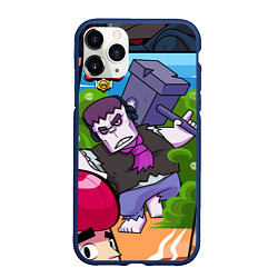 Чехол iPhone 11 Pro матовый Brawl Stars Frank