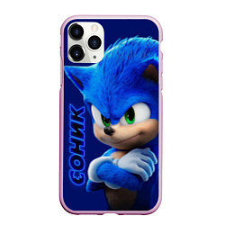 Чехол iPhone 11 Pro матовый SONIC