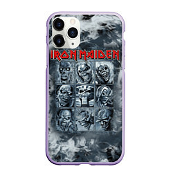 Чехол iPhone 11 Pro матовый Iron Maiden