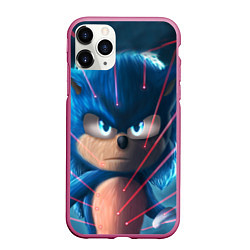 Чехол iPhone 11 Pro матовый SONIC