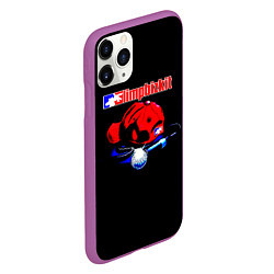 Чехол iPhone 11 Pro матовый LIMP BIZKIT, цвет: 3D-фиолетовый — фото 2