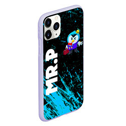 Чехол iPhone 11 Pro матовый BRAWL STARS MRP, цвет: 3D-светло-сиреневый — фото 2