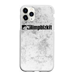 Чехол iPhone 11 Pro матовый LIMP BIZKIT, цвет: 3D-белый